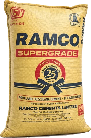 Ramco PPC Supergrade cement bag